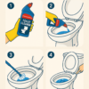 Toilet Cleaner Blue Color Gel For Toilet Basin Cleaner Remove stains and Dirt's